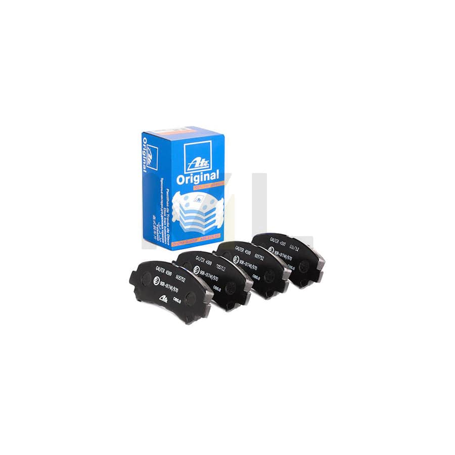ATE 13.0460-5752.2 Brake pad set excl. wear warning contact