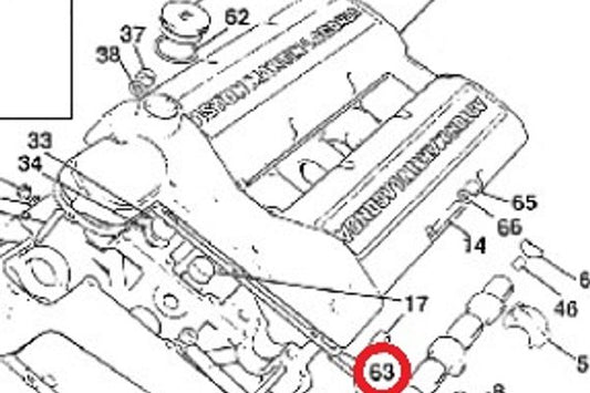 Aston Martin 080-007-0113 Cam Cover Gasket | ML Performance US Car Parts