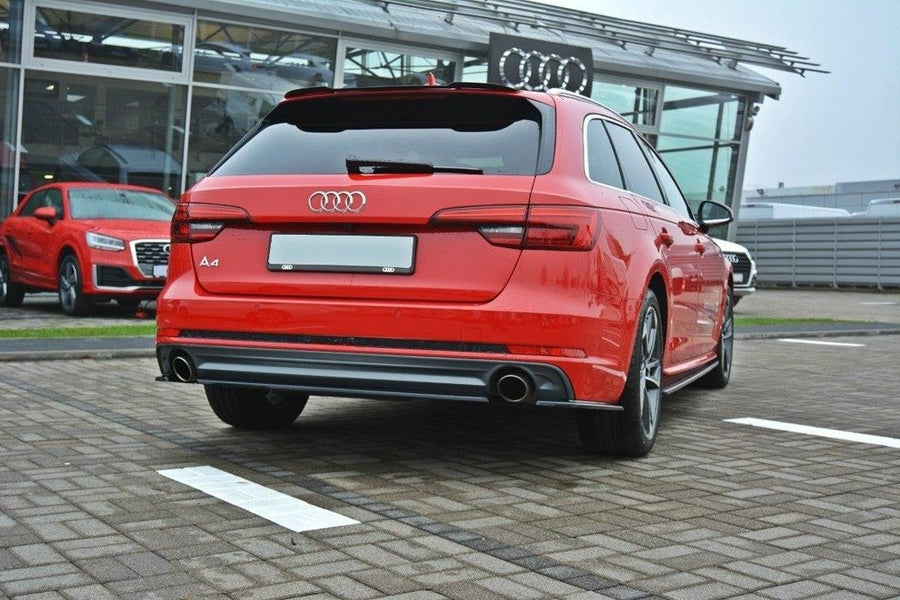 Maxton Design Audi A4 S-Line B9 Central Rear Splitter