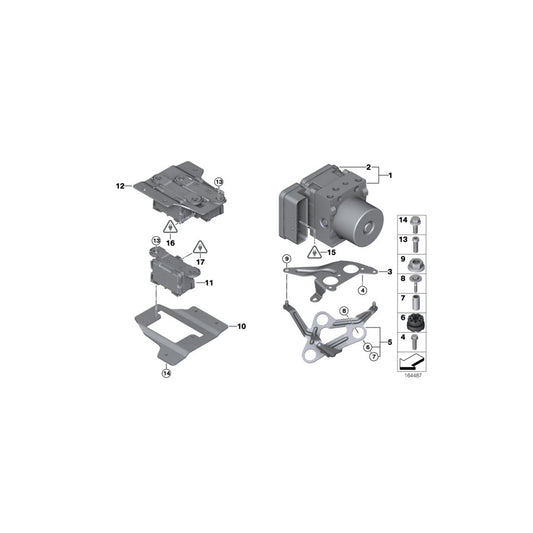 Genuine BMW 34516784961 E92 E88 Speed Sensor (Inc. 120i, 335d & 328i) | ML Performance US Car Parts