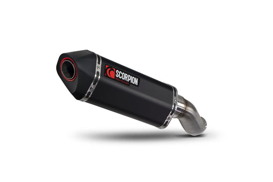 Scorpion RKA135BCER Kawasaki Z H2 Serket Parallel Slip-On - Black Ceramic Coated Sleeve | ML Performance US US