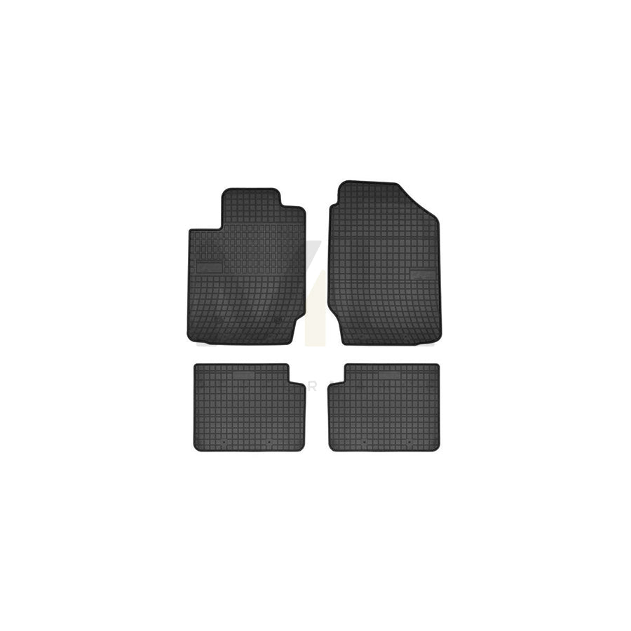 FROGUM Tailored 0801 Floor mat set for TOYOTA Corolla IX Station Wagon (E120) Elastomer, Front and Rear, Quantity: 4, Black, (LHD)