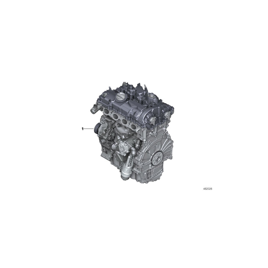Genuine BMW 11002463630 G29 Short Engine B48B20B (Inc. Z4 20i) | ML Performance US Car Parts