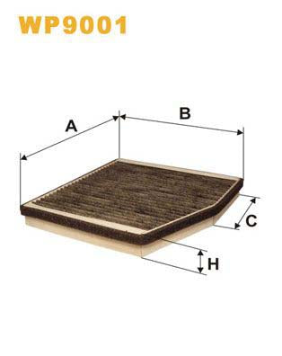 WIX Filters WP9001 Pollen Filter