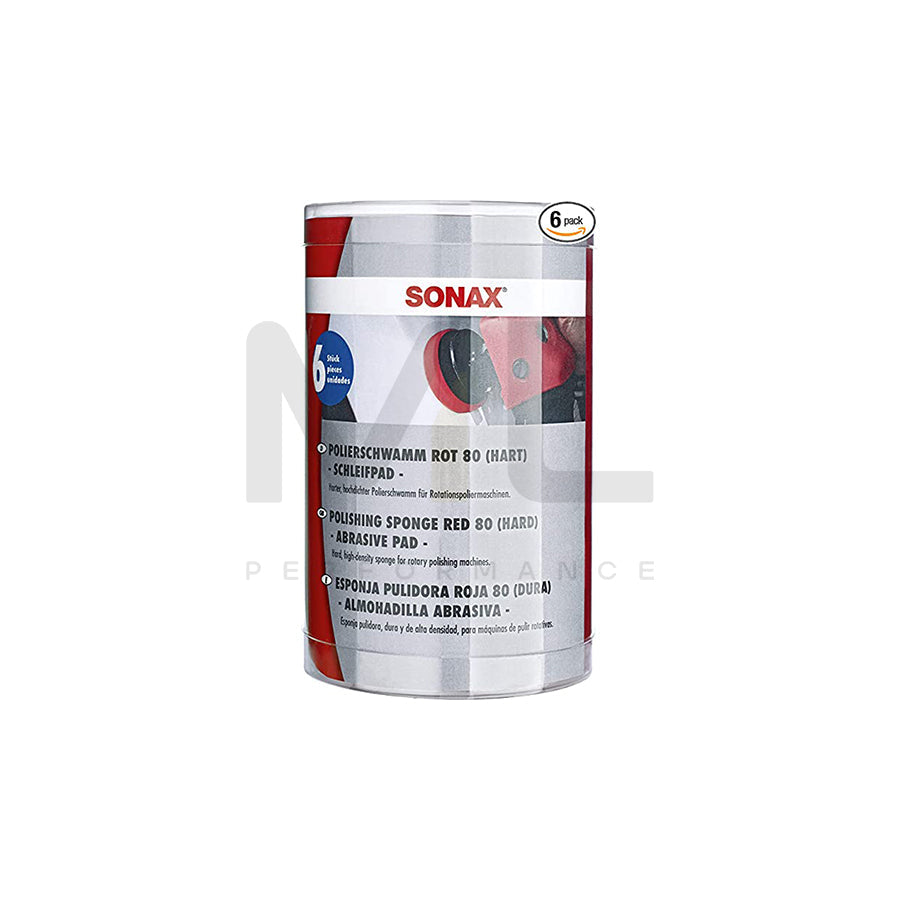 Sonax Foam Pad hard 80 6pcs.