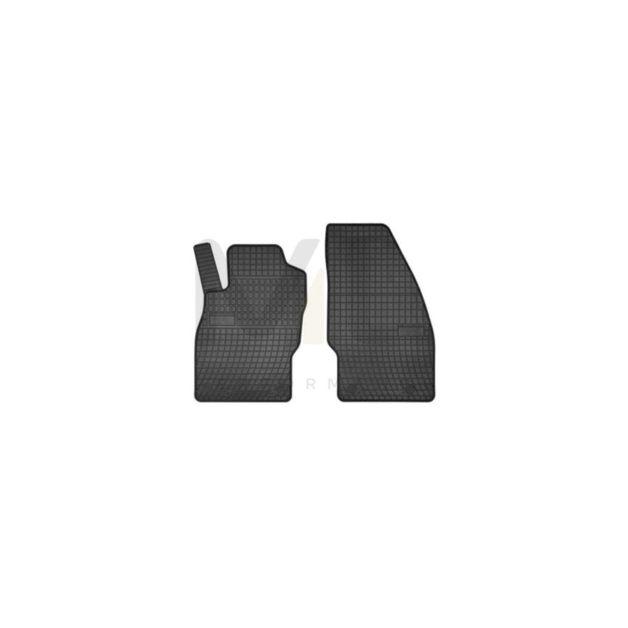 FROGUM Tailored 542988P Floor mat set for OPEL CORSA Elastomer, Front, Quantity: 2, Black, (LHD)