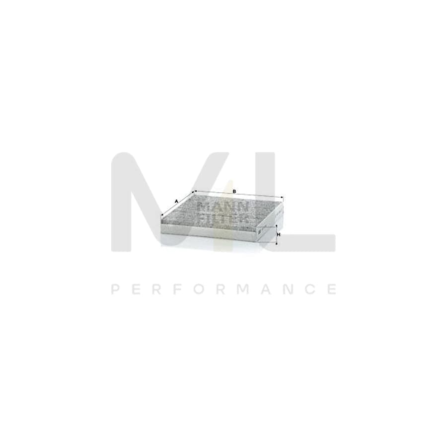 MANN-FILTER CUK 2149 Pollen filter Activated Carbon Filter