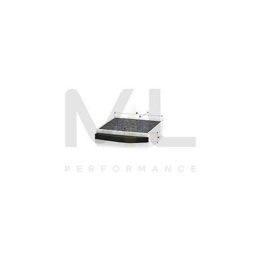 MANN-FILTER CUK 2855/1 Pollen filter Activated Carbon Filter