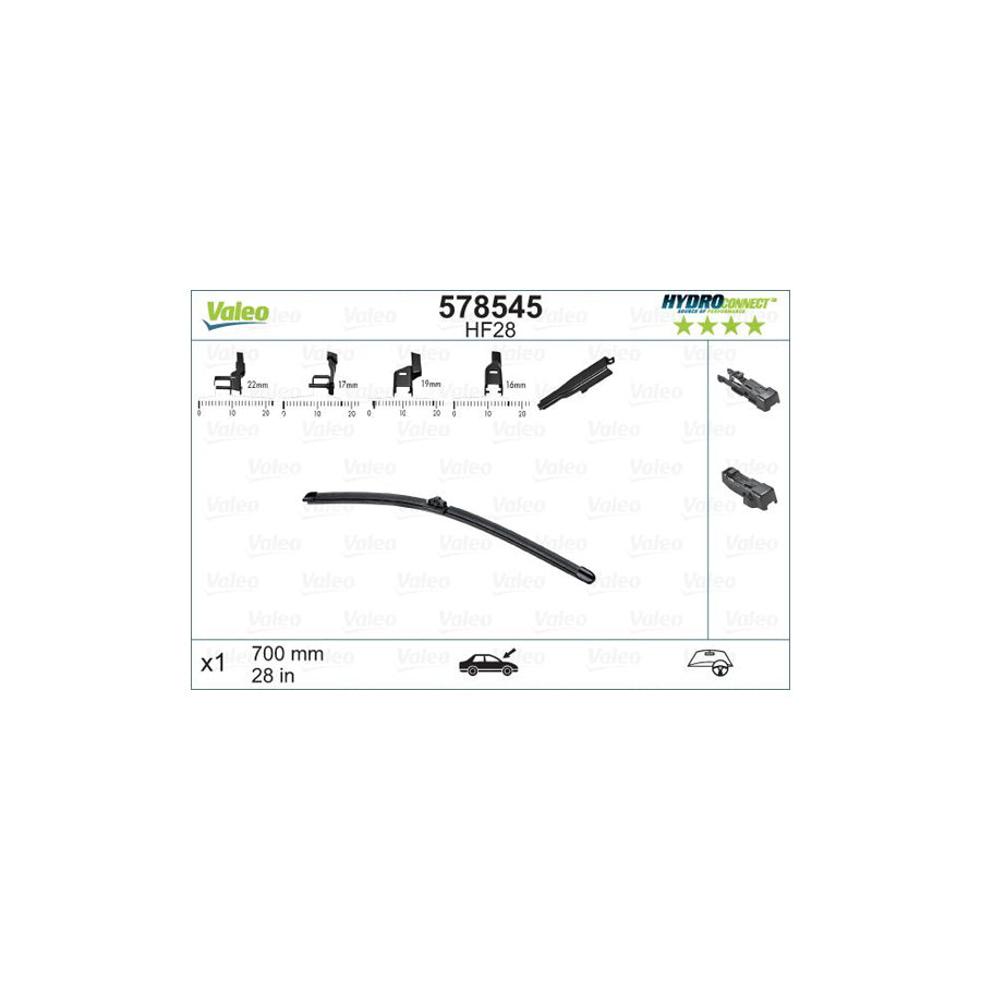 Valeo 578545 Wiper Blade | ML Performance US Car Parts