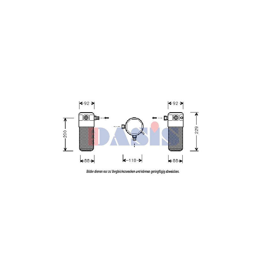 AKS Dasis 800359N Dryer, Air Conditioning