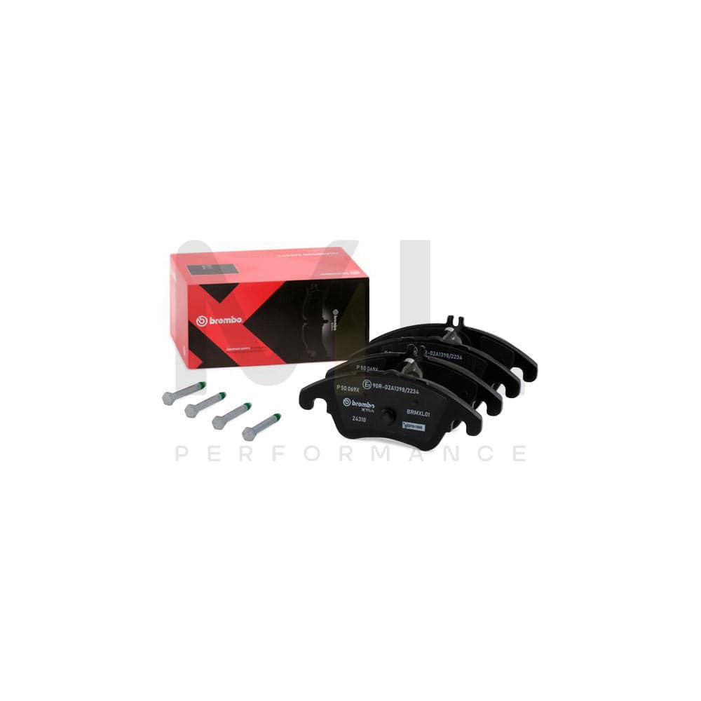 Brembo P 50 069X Brake Pad Set Prepared For Wear Indicator | ML Performance Car Parts