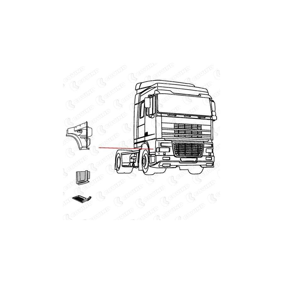 Covind Xf0/240 Rocker Panel