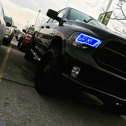 ORACLE Lighting Oracle Dodge Ram Sport 09-18 LED Headlight Halo Kit - ColorSHIFT w/ 2.0 Controller