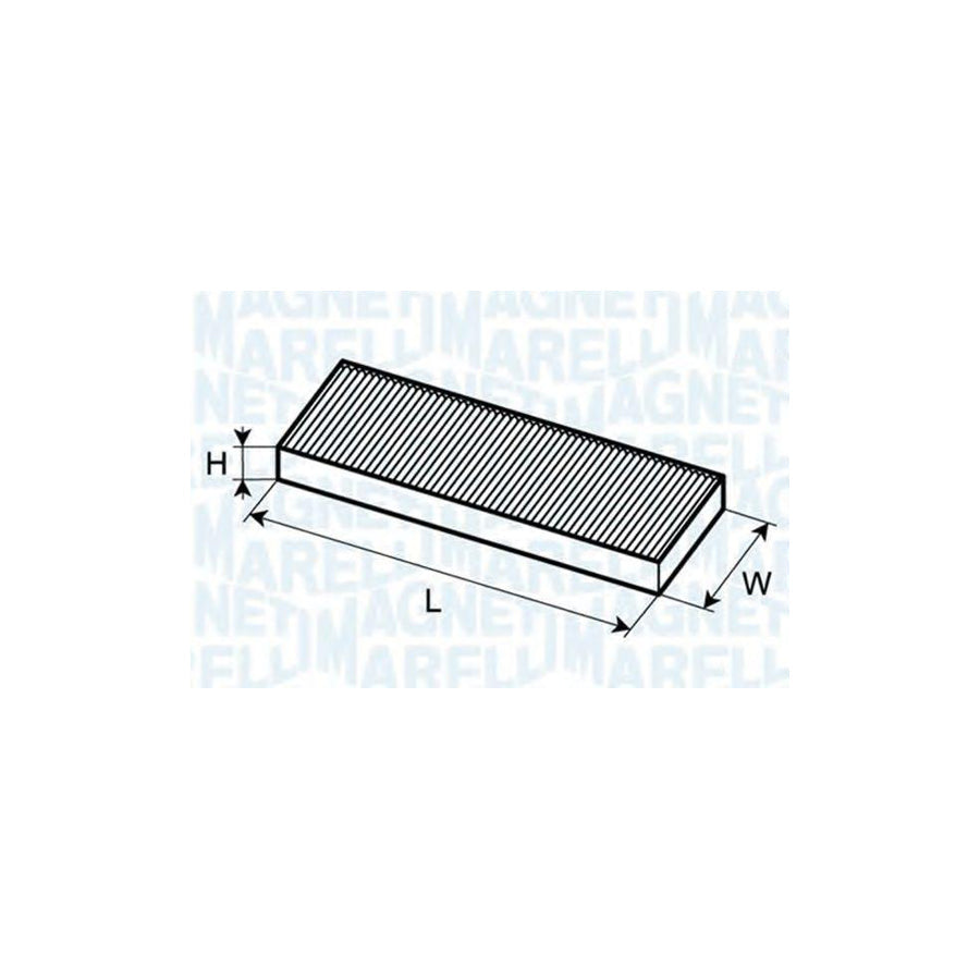MAGNETI MARELLI 350203062630 Pollen Filter