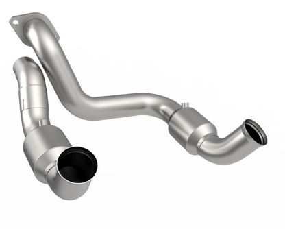 Kooks Headers Kooks 20-22 Ford F250 7.3L V8 / Ford F350 7.3L V8 3in SS High Output Green Catted Connecting Pipes