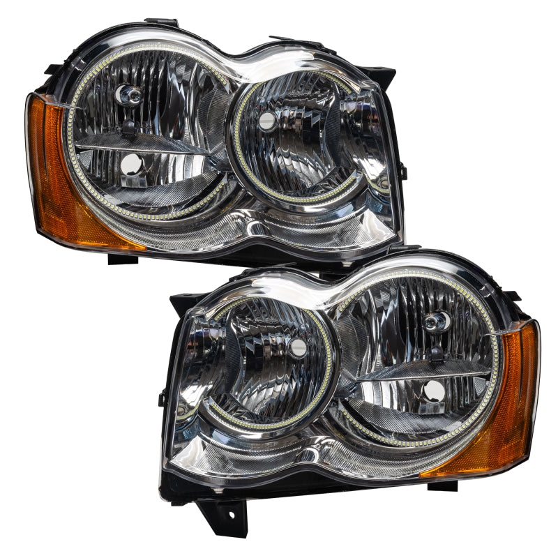 ORACLE Lighting Oracle 08-10 Jeep Grand Cherokee SMD HL (Non-HID) - ColorSHIFT w/ 2.0 Controller