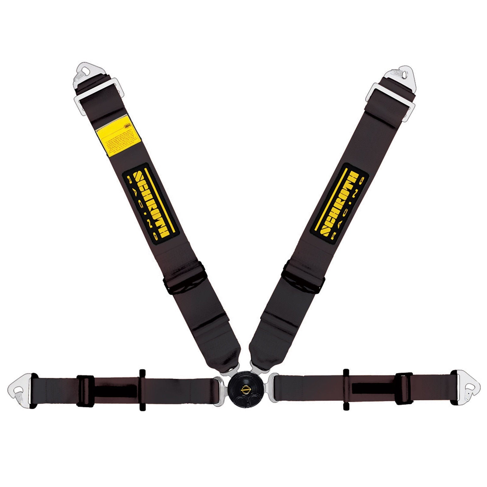 SCHROTH 25000 SEAT BELT PROFI 2 4-POINT RIGHT (ASM AND BELT SUSPENDER), BLACK