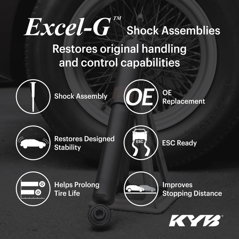 KYB 13-16 / 2020 Ford Fusion Excel-G Rear Gas Shock Assembly