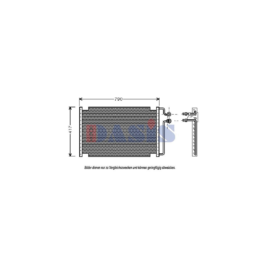 AKS Dasis 522033N Air Conditioning Condenser