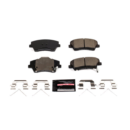 PowerStop Power Stop 17-19 Hyundai Elantra Front Z23 Evolution Sport Brake Pads w/Hardware