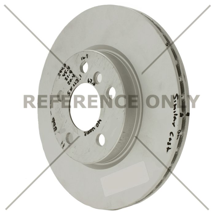 StopTech 125.34166 - Centric Premium High Carbon Alloy Brake Rotor