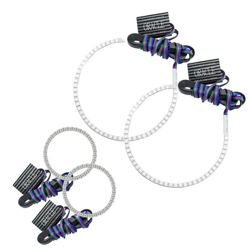 ORACLE Lighting Oracle Ford F-150 04-08 Halo Kit - ColorSHIFT w/o Controller