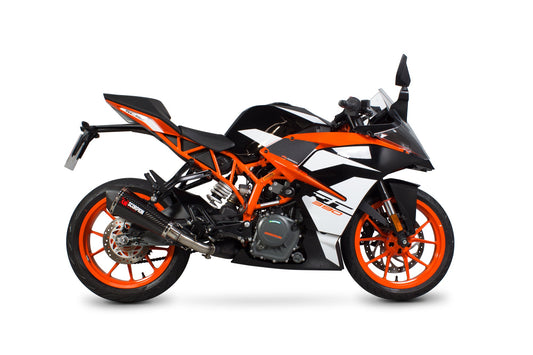Scorpion RKT89CEO KTM RC390 Serket Taper Slip-On - Carbon Fibre Sleeve | ML Performance US US