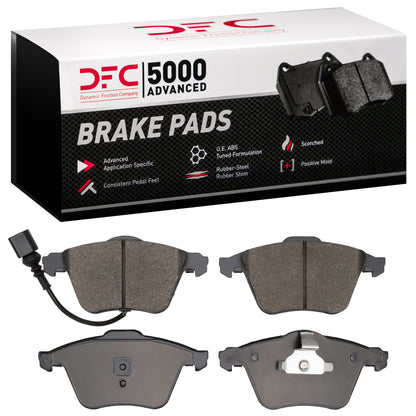 DFC 08-15 Audi S3 (Mexico) Front 5000 Advanced Low Metallic Brake Pads