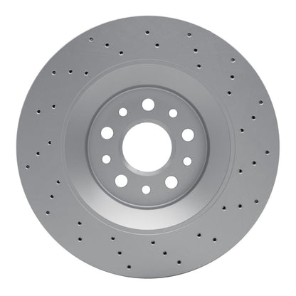 DFC 17-24 Maserati Levante Rear Drilled GeoSPEC Coated Rotor