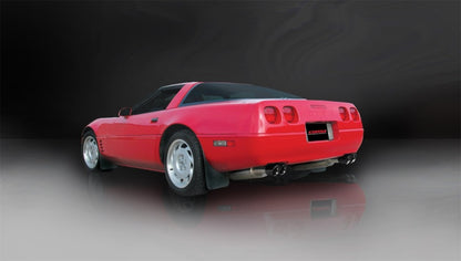 CORSA Performance Corsa 1986-1991 Chevrolet Corvette C4 5.7L V8 L98 Black Sport Cat-Back Exhaust