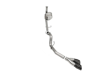 CORSA Performance Corsa 2021-2025 Ford F-150 SuperCab/6.5in Bed 5.0L V8 Xtreme Cat-Back Single Side Exit-Black PVD