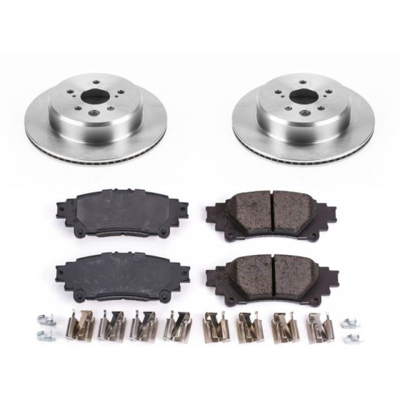 PowerStop Power Stop 13-19 Lexus GS350 Rear Autospecialty Brake Kit