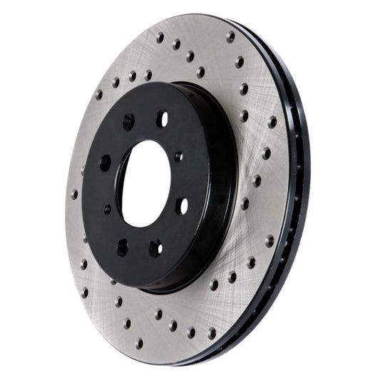 StopTech 128.40101 - Centric Premium OE Style Drilled Brake Rotor