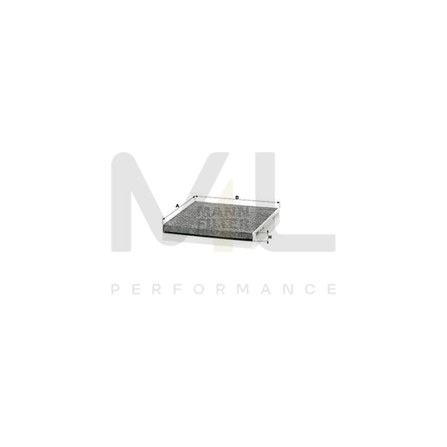 MANN-FILTER CUK 2226 Pollen filter Activated Carbon Filter