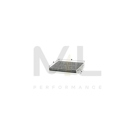 MANN-FILTER CUK 2226 Pollen filter Activated Carbon Filter