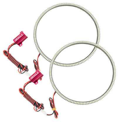 ORACLE Lighting Oracle Jeep Wrangler JL/Gladiator JT LED Surface Mount Headlight Halo Kit - White
