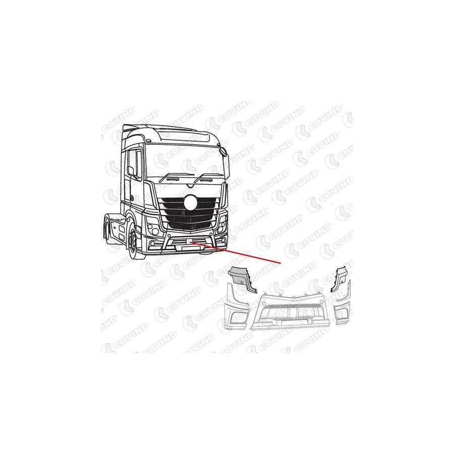 Covind 960/ 78 Cover, Bumper