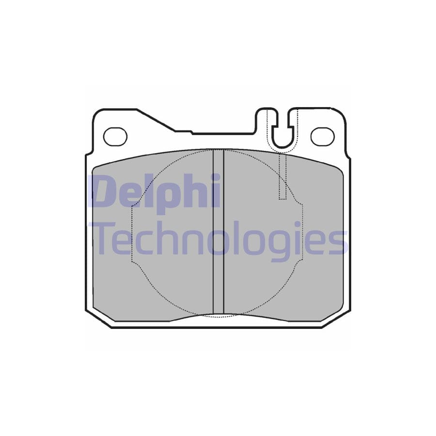 Delphi Lp221 Brake Pad Set