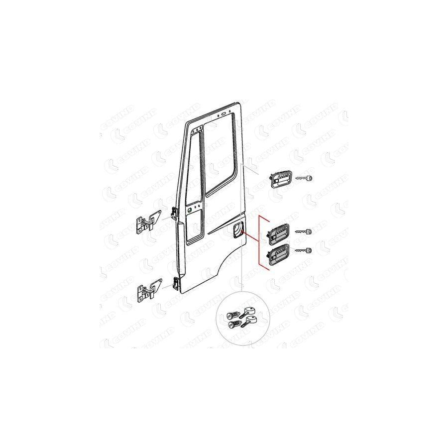 Covind 060/156 Door Handle