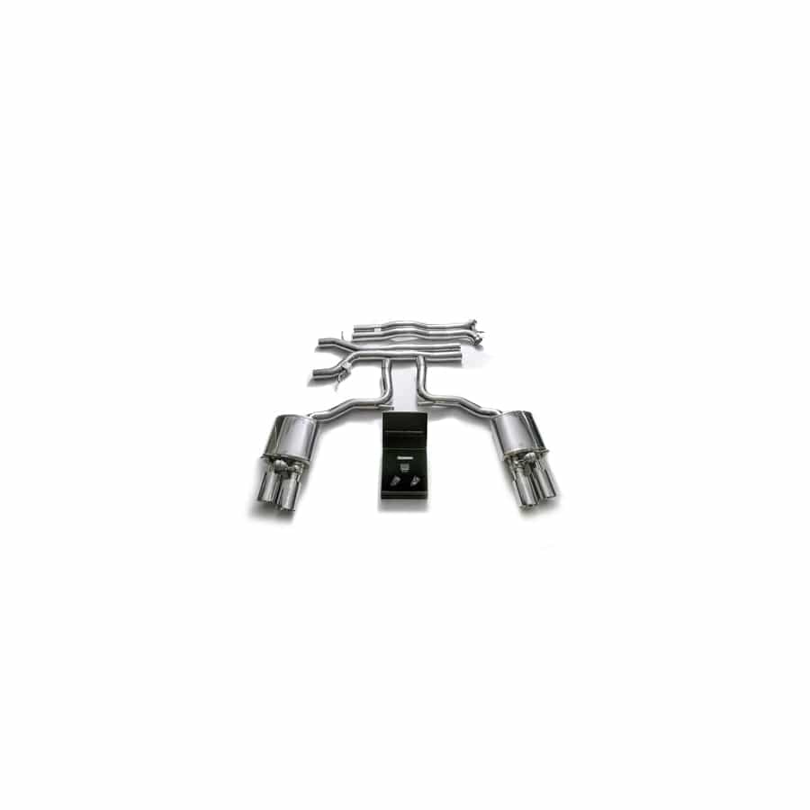 Armytrix P71T2-QS38C Valvetronic Exhaust System Porsche 971 Panamera 4 | 4 E-Hybrid Sport Turismo | 4S | 4S Sport Turismo 2.9L 2017+ with  Quad Chrome 4"