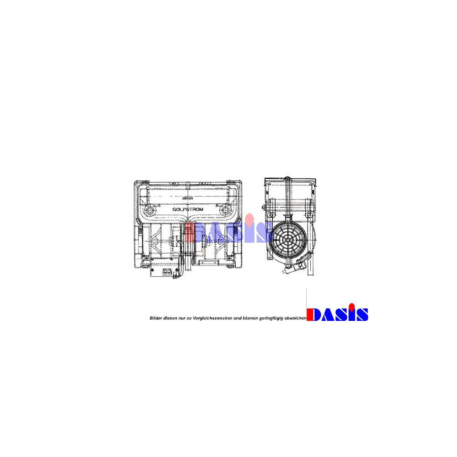 AKS Dasis 741140N Heater Matrix