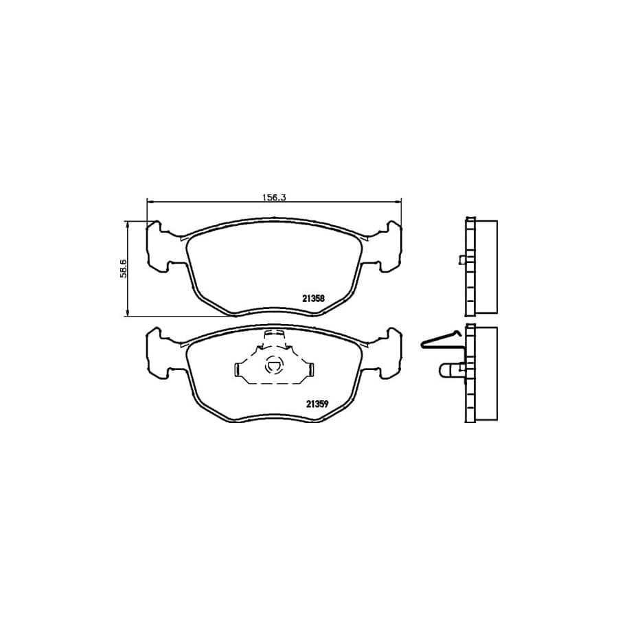 Mintex Mdb1895 Brake Pad Set