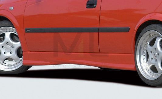 Rieger 00051106 Opel Astra G Side Skirt 1 | ML Performance UK Car Parts