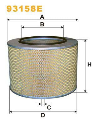 WIX Filters 93158E Air Filter
