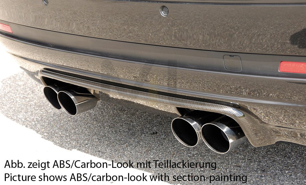 Rieger 00099576 BMW 3 Series E46 Rear Diffuser 3 | ML Performance UK Car Parts