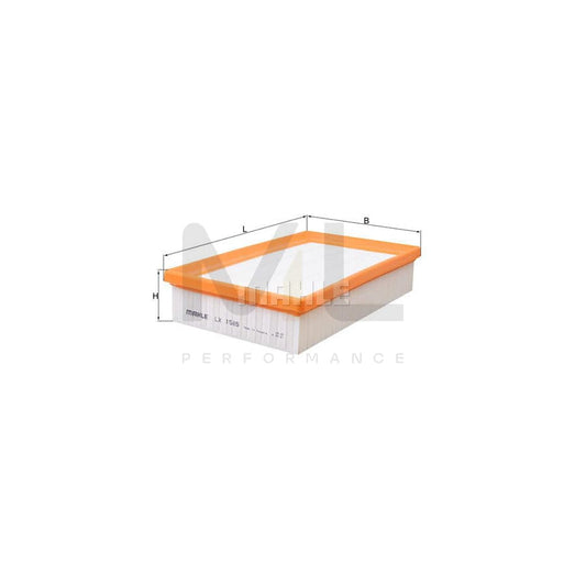 MAHLE ORIGINAL LX 1585 Air Filter for PORSCHE 911 Filter Insert | ML Performance Car Parts