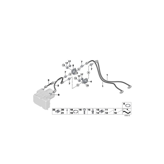 Genuine BMW 12517748790 Clamp H6P (Inc. M6 GT3) | ML Performance US