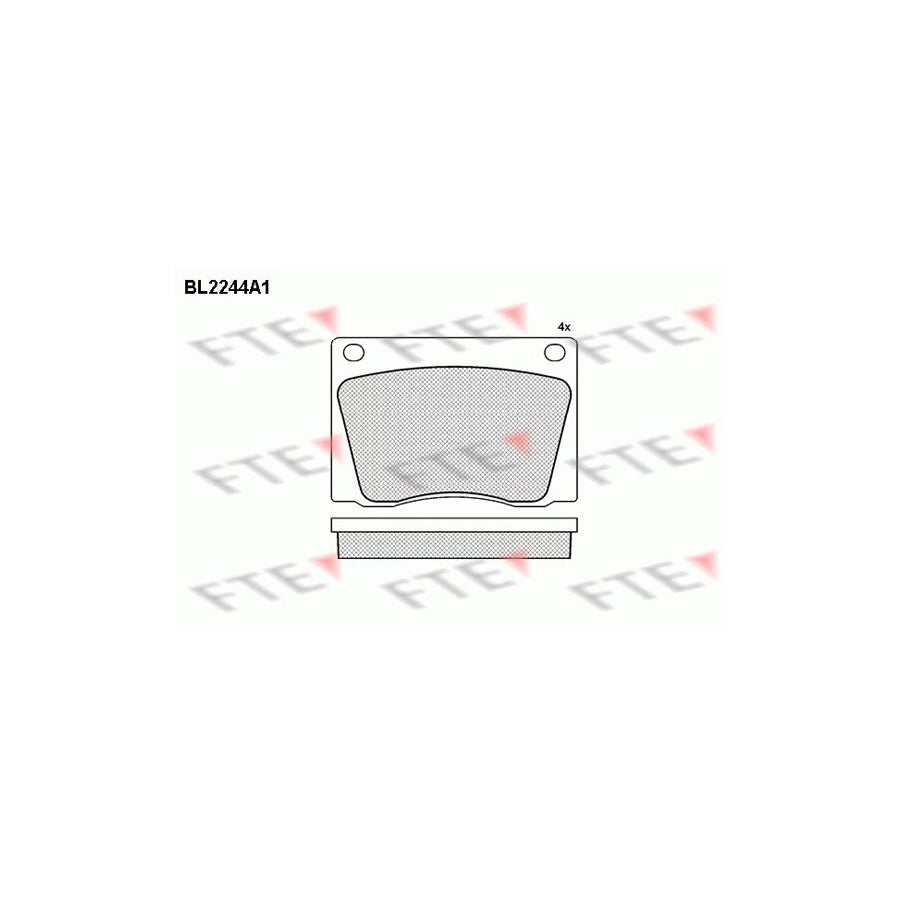 FTE 9010695 Brake Pad Set