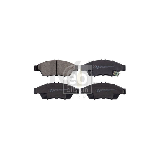 Febi Bilstein 116348 Brake Pad Set For Suzuki Liana Front Axle, With Acoustic Wear Warning