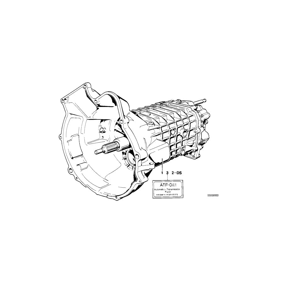 Genuine BMW 23001220421 E21 Exch. 5-Speed (Overdrive) Transmission 240/5.30-ME (Inc. 320i, 318i & 315) | ML Performance US Car Parts